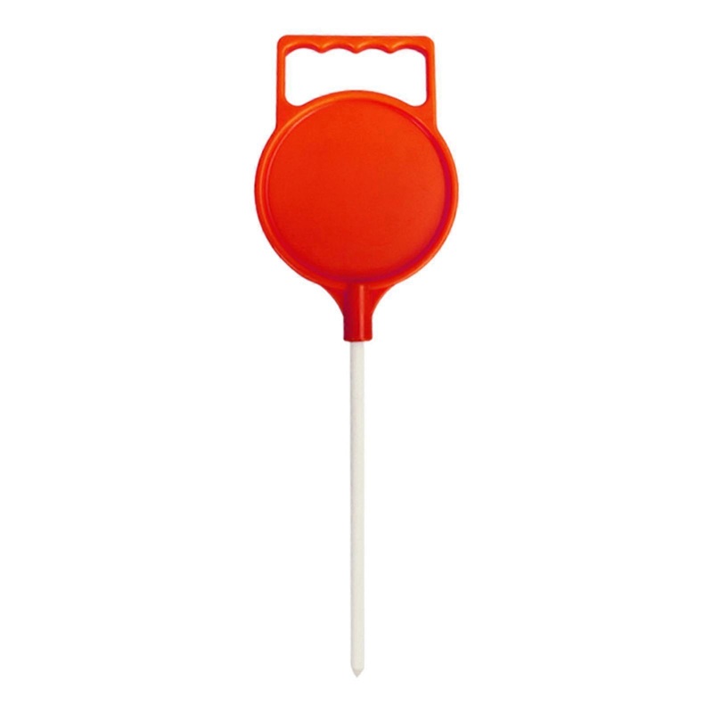 Golf Putting Green Flagpole Golf Tee Marker for Home Garden Backyard Golfing Red