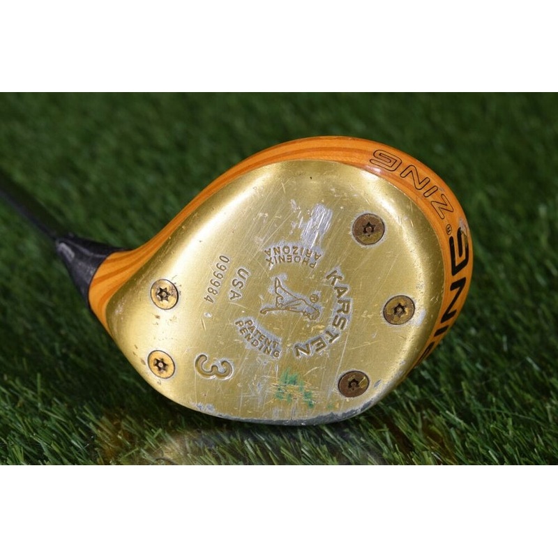 PING ZING KARSTEN BLONDE 3 WOOD PING KT-M STIFF FLEX SHAFT