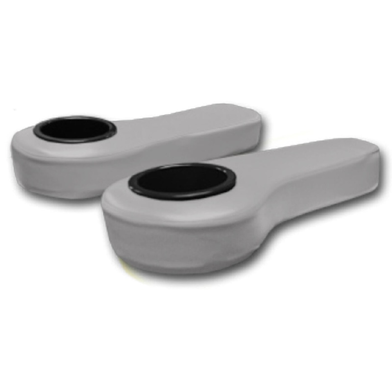 Gray Armrest for GTW Mach Series & MadJax Genesis 150 Rear Flip Seats PN# 01-215