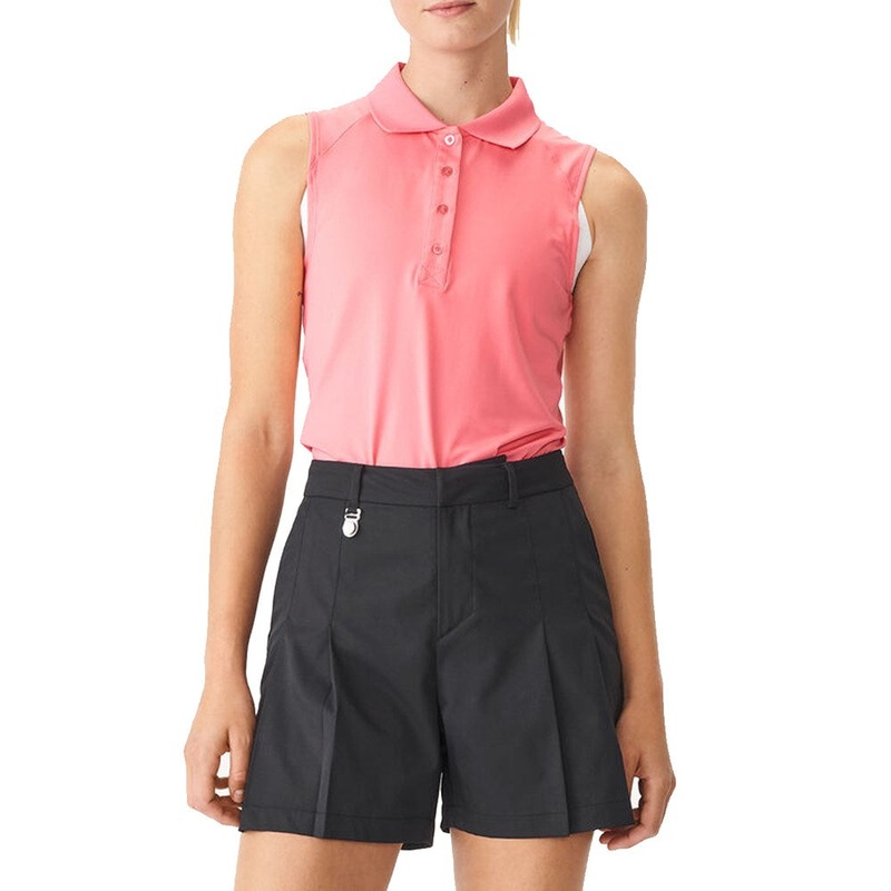 Rohnisch Women’s Rumi Sleeveless Golf Polo – Rose
