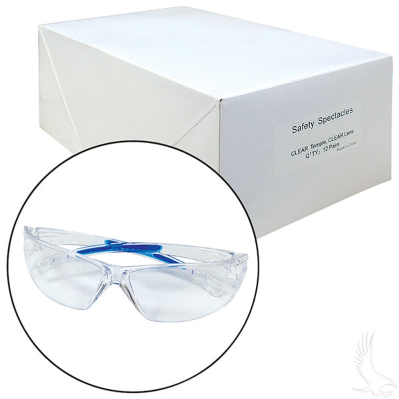 Safety Glasses, Clear PN# SAF-003