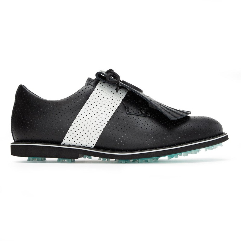G/Fore Women’s Perforated Kiltie Golf Shoes – Onyx
