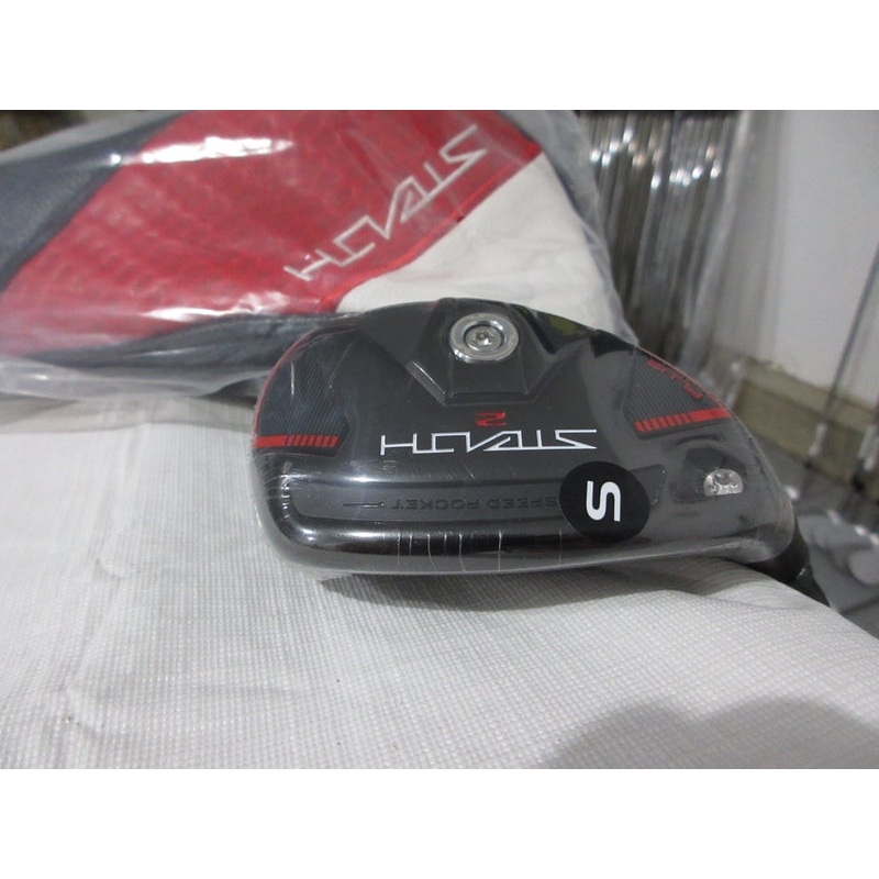 Lefty TaylorMade Stealth 2 Plus Hybrid 4-iron – 4H – 22* – Stiff Graphite – NEW