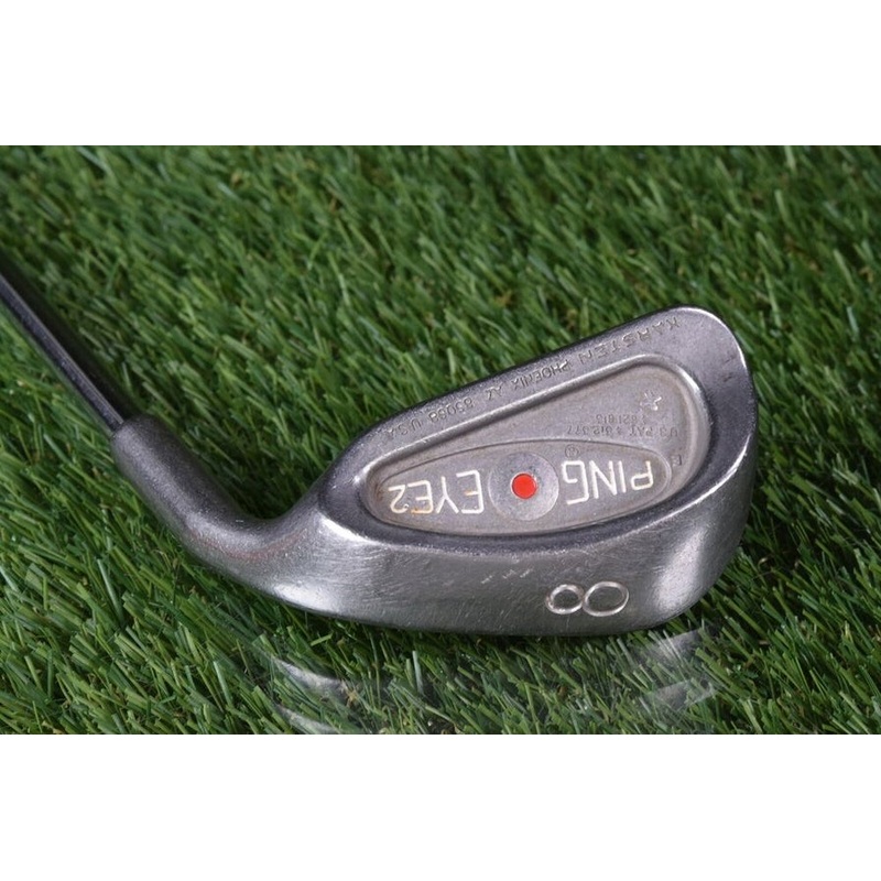 PING EYE 2 RED DOT 8 IRON W/ PING ZZ LITE STIFF FLEX SHAFT