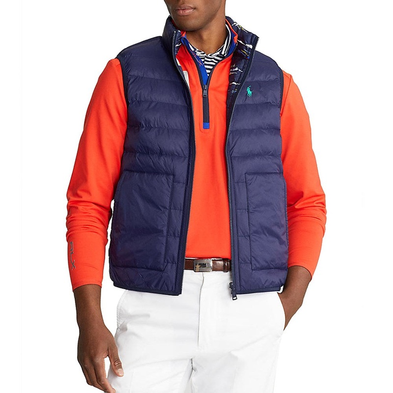 Polo Golf Ralph Lauren Reversible Water-Repellent Vest – French Navy