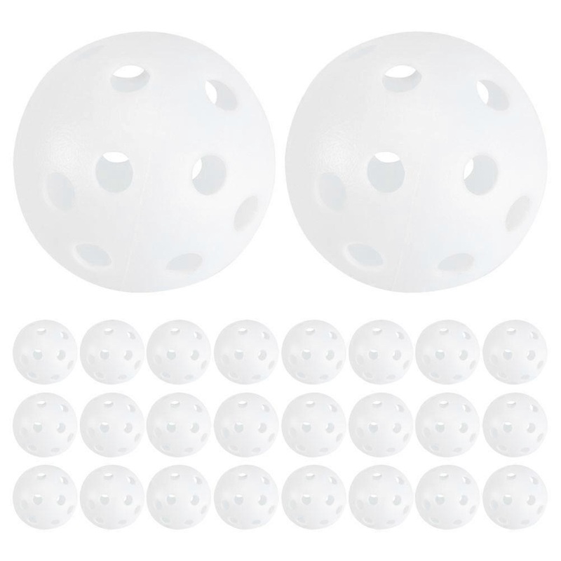 Training Golf Balls Golf Training Balls Children Outdoor Training Round 4.10X4.10X4.10CM Golf Practice 30Pcs