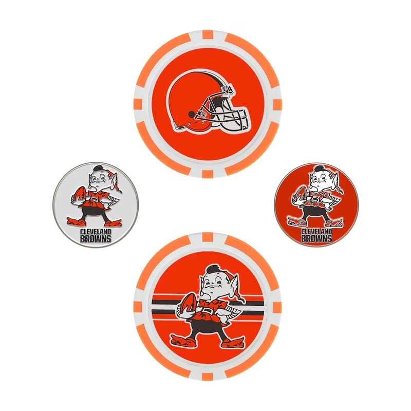 WinCraft NFL Cleveland Browns Ball Marker Set