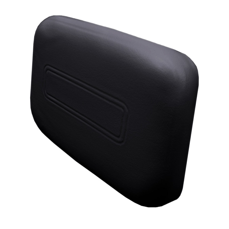Club Car Utility & Transportation Vehicle Black Seat Backrest Cushion Assembly (Years 1988-Up) PN# 10-600