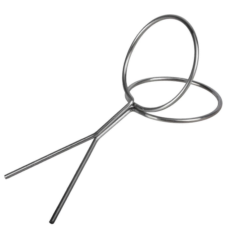 Convenient Metal Ball Clamp Golf Ball Retrievers Collector Practical Ball Pick up Tool Golf Practice Accessories