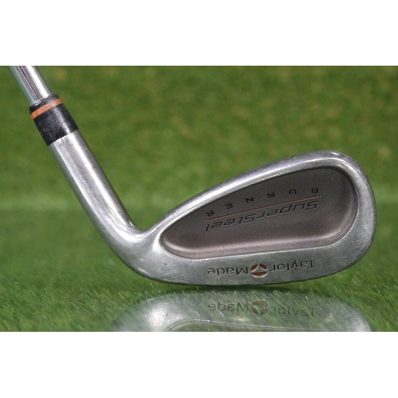TAYLORMADE BURNER SUPER STEEL 8 IRON RIFLE PRECISION S-90 STIFF FLEX STEEL SHAFT