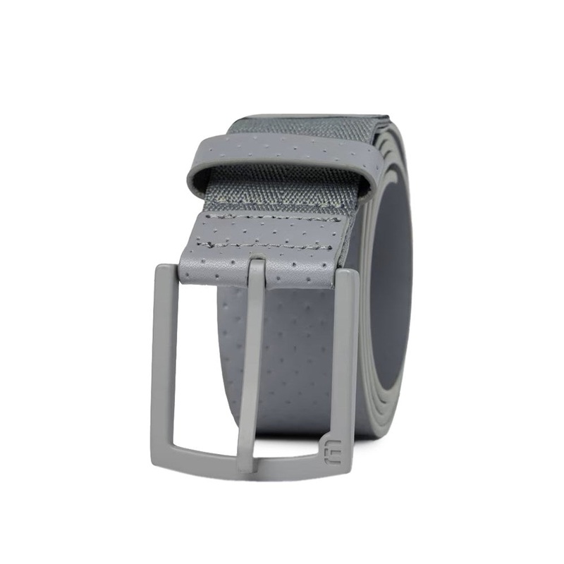 Travis Mathew Pilatus 2.0 Golf Belt – Quiet Shade Perforated Leather