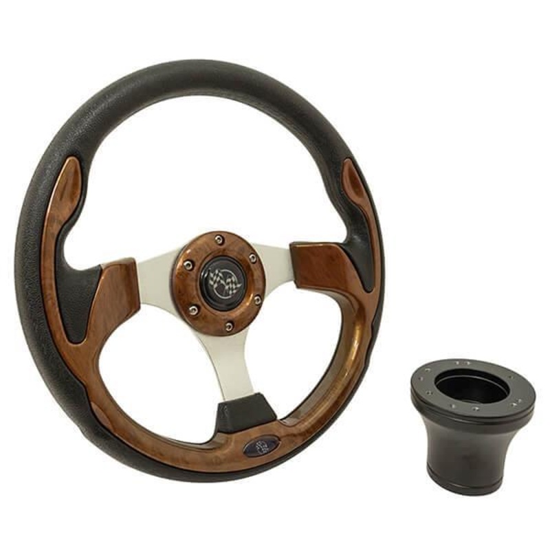 Yamaha Rally Woodgrain Steering Wheel (G16-Drive2) PN# 06-048