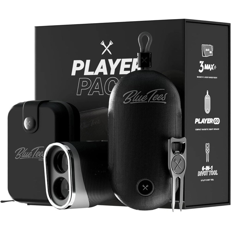 Blue Tees Golf Player Pack Go|Black