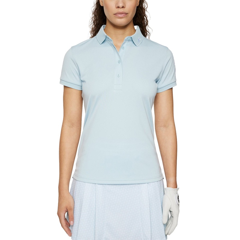 J.Lindeberg Women’s Tour Tech Golf Polo Shirt – Winter Sky
