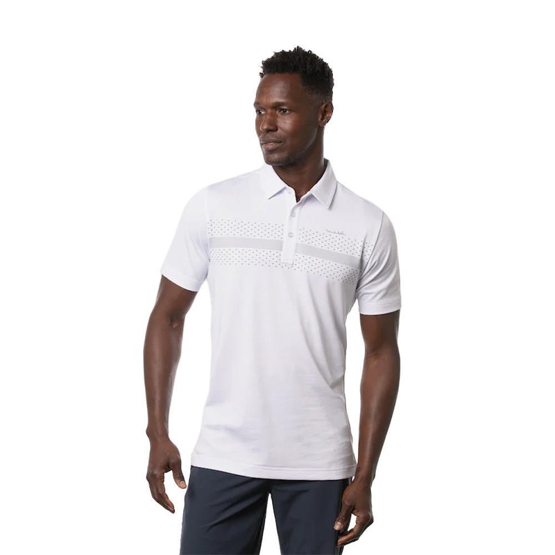 Travis Mathew Burn Card Polo|White|Small|Medium|Large|X-Large|XX-Large|XXX-Large