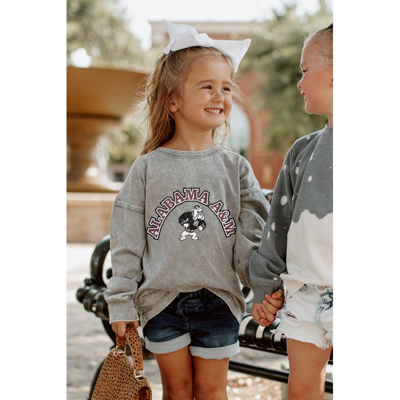 ALABAMA A&M BULLDOGS Kid’s Faded-Wash Pullover