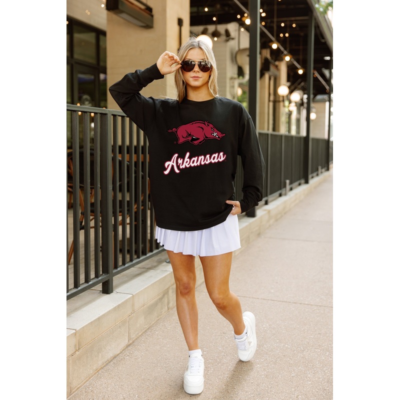 ARKANSAS RAZORBACKS HONOR ROLL ESSENTIAL RELAXED FIT LONG SLEEVE TEE