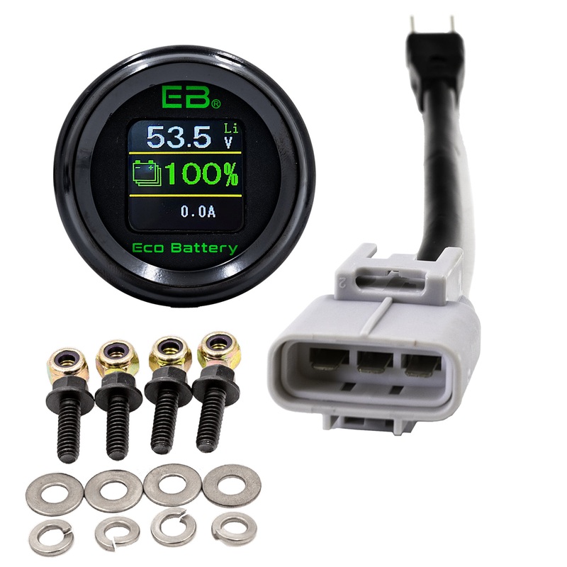 Yamaha G1-G16 Installation Kit for Eco 51v 72ah LifePo4 Lithium Battery PN# I-3543