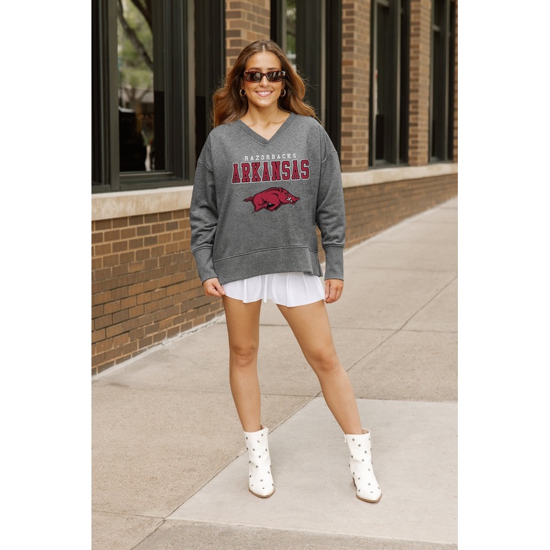 ARKANSAS RAZORBACKS MOST WANTED CLASSIC FRENCH TERRY PULLOVER