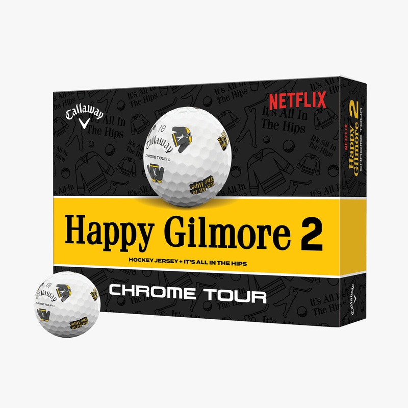 Callaway Chrome Tour Happy Gilmore 2 It’s All In The Hips Golf Balls (1 Dozen)