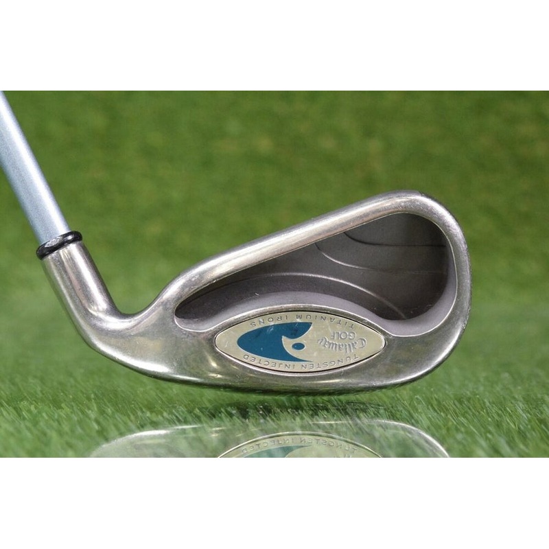 CALLAWAY GOLF HAWKEYE 6 IRON W/ GEMS LADIES FLEX GRAPHITE SHAFT