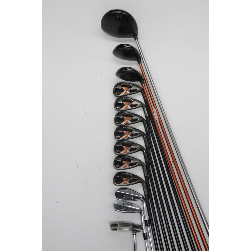 Callaway X24 Hot Mixed Full Set S Flex Std Length