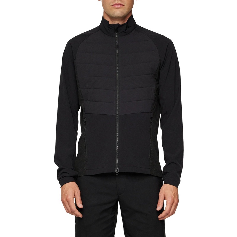J.Lindeberg Tech Hybrid Softshell Golf Jacket – Black