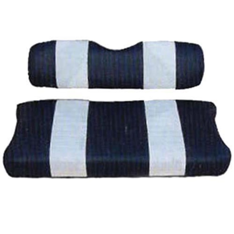 SEAT COVER SET,NAVY/WHTE,FRONT,CC 79-99 PN# 20035