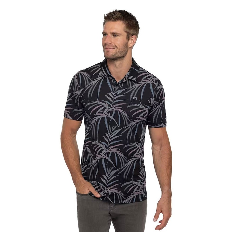 Travis Mathew Buzz Words Polo|Black|Small|Medium|Large|X-Large|XX-Large|XXX-Large