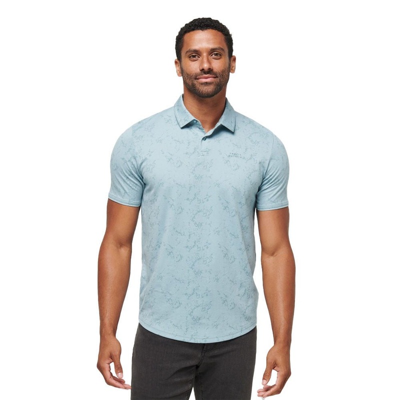 Travis Mathew Warmer Tides Scoop Golf Polo