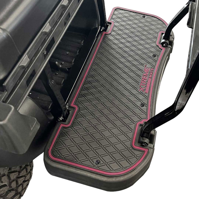 Xtreme Floor Mats for MadJax Genesis 250/300 Rear Seat Kits  Black/Amethyst Purple PN# 03-219