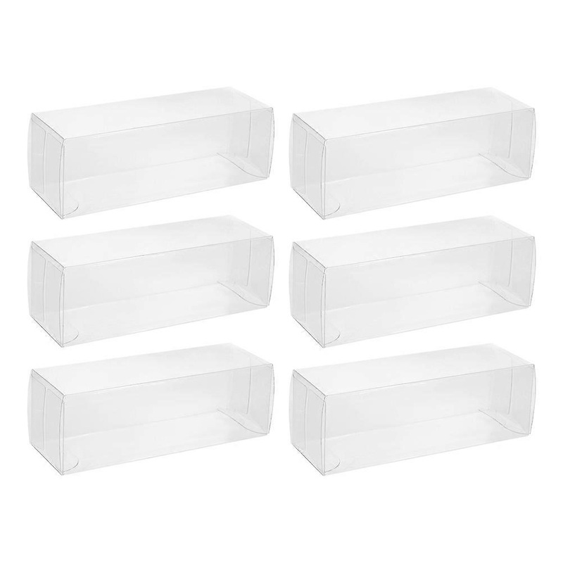 6pcs Transparent Golf Ball Case Portable Holder for Clear Display and Storage, Protects Collectible Golf Balls for Enthusiasts