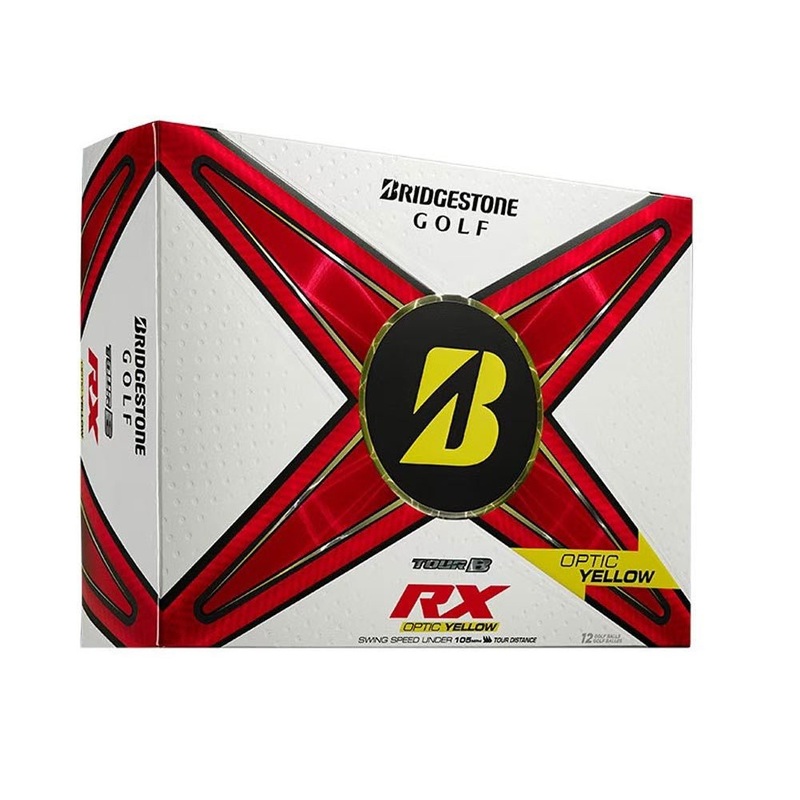 Bridgestone Tour B RX Golf Balls – Yellow – 2024