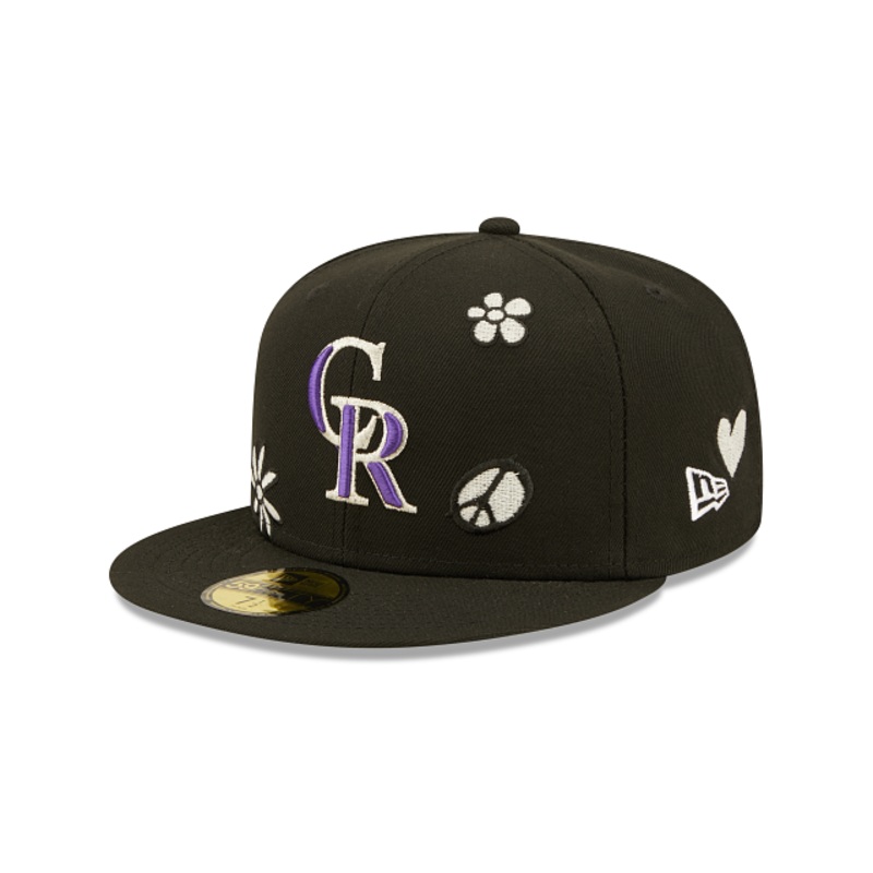 Colorado Rockies Sunlight Pop 59FIFTY Fitted Hat