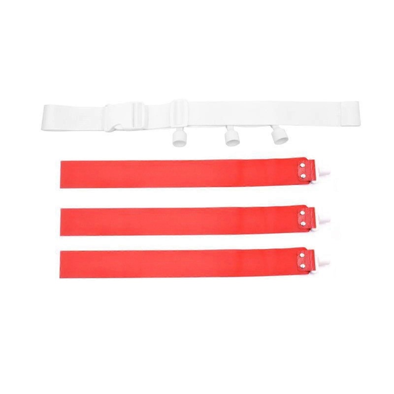 Football Flag Set, Touchdown Training Flags Belt, Replacement Player Flags, Football Belt and Flags Training Equipment