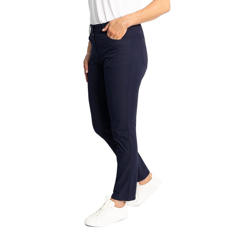 Glenmuir Women’s Kaley Lightweight Stretch Performance Golf Trousers – Navy