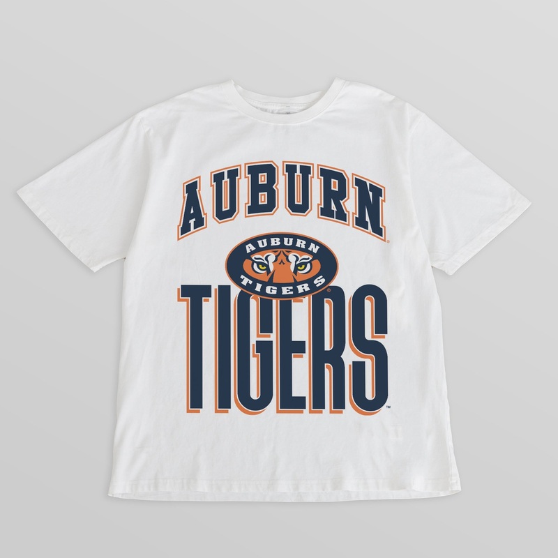AUBURN TIGERS FIERCE FOCUS WASHED RELAXED FIT TEE