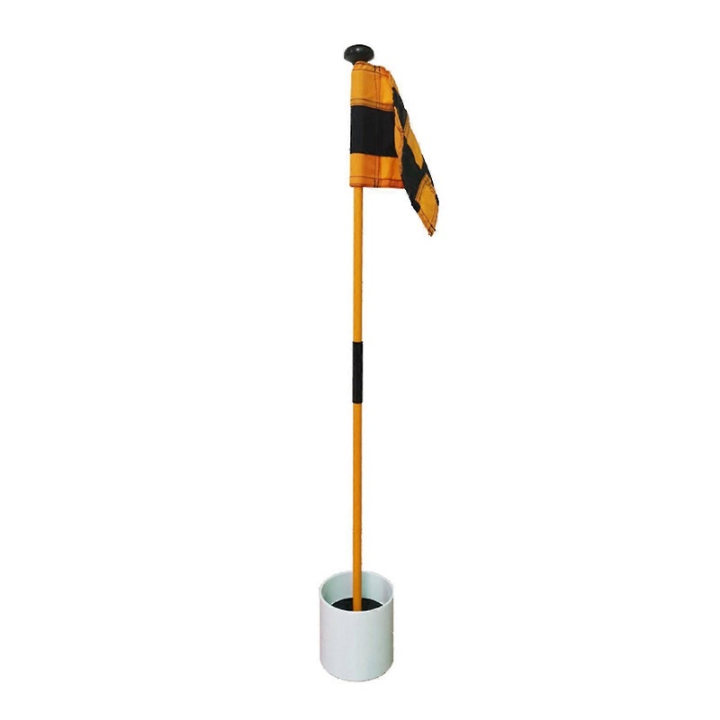 Golf Pin Flag Hole Cup Golf Putting Green Flag Kits Portable Golf Flag Sticks