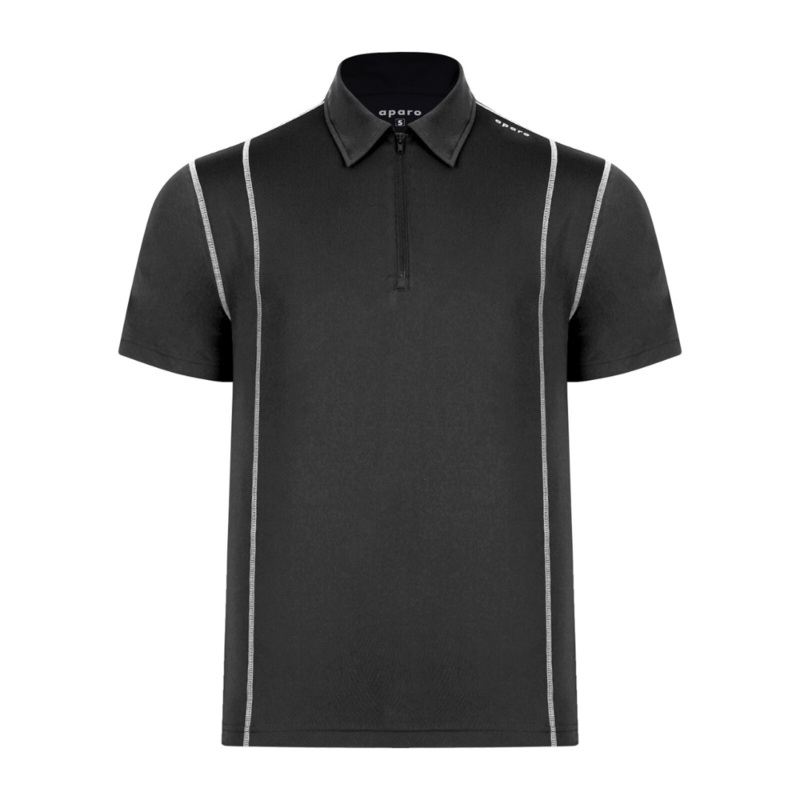 AG Men’s Reconstructed Polo|XS|S|M|L|XL|XXL|Black