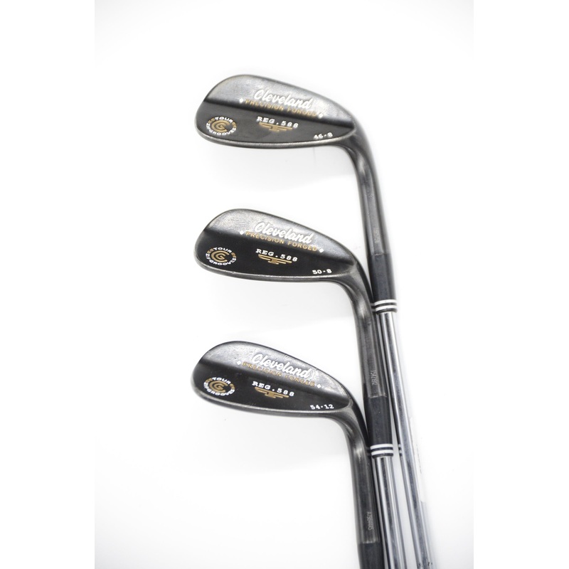 Cleveland 588 Tour ZipGrooves 46, 50, 54, 60 Degree Wedge Set S Flex