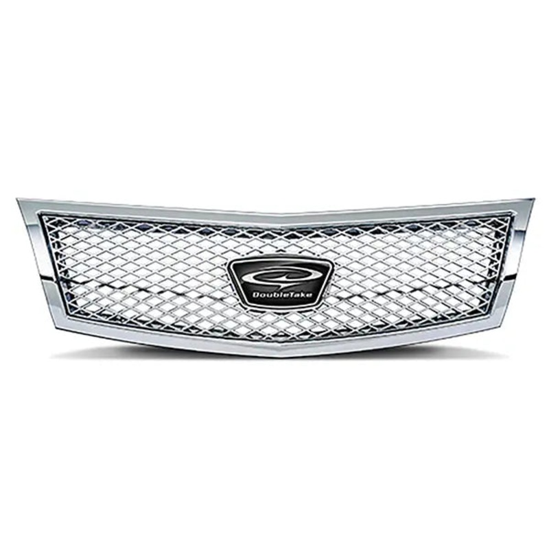 DoubleTake Grille, Phoenix Diamond, Chrome, E-Z-Go TXT 96+, Club Car Precedent