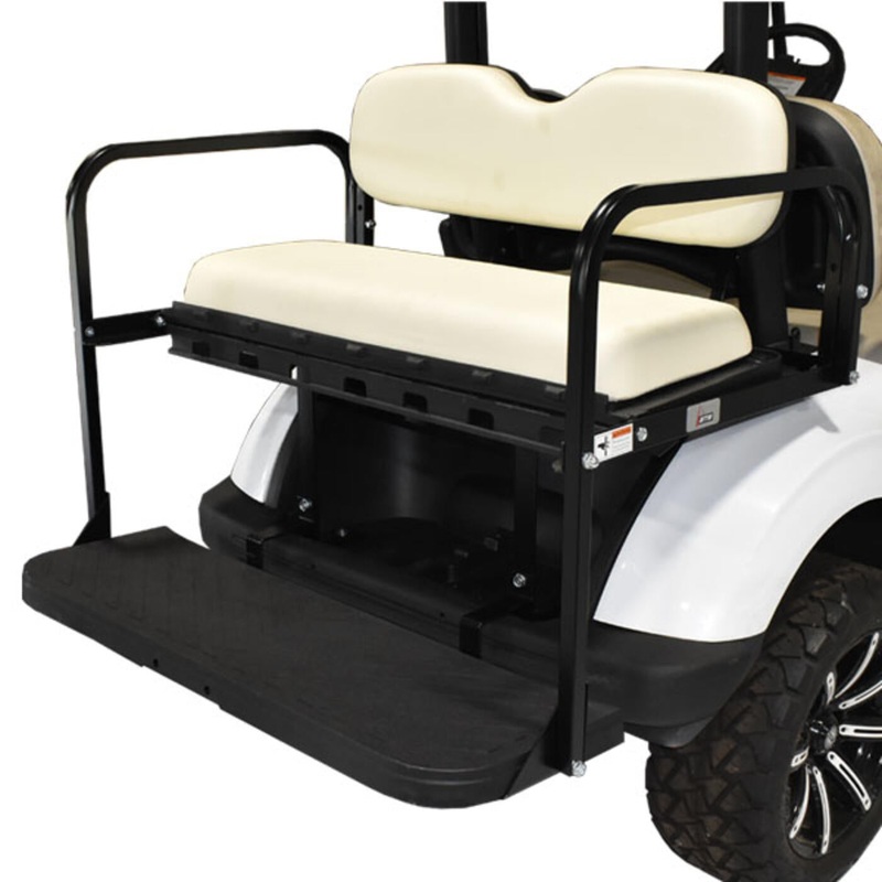 GTW MACH3 Rear Flip Seat for Club Car DS – White PN# 01-144