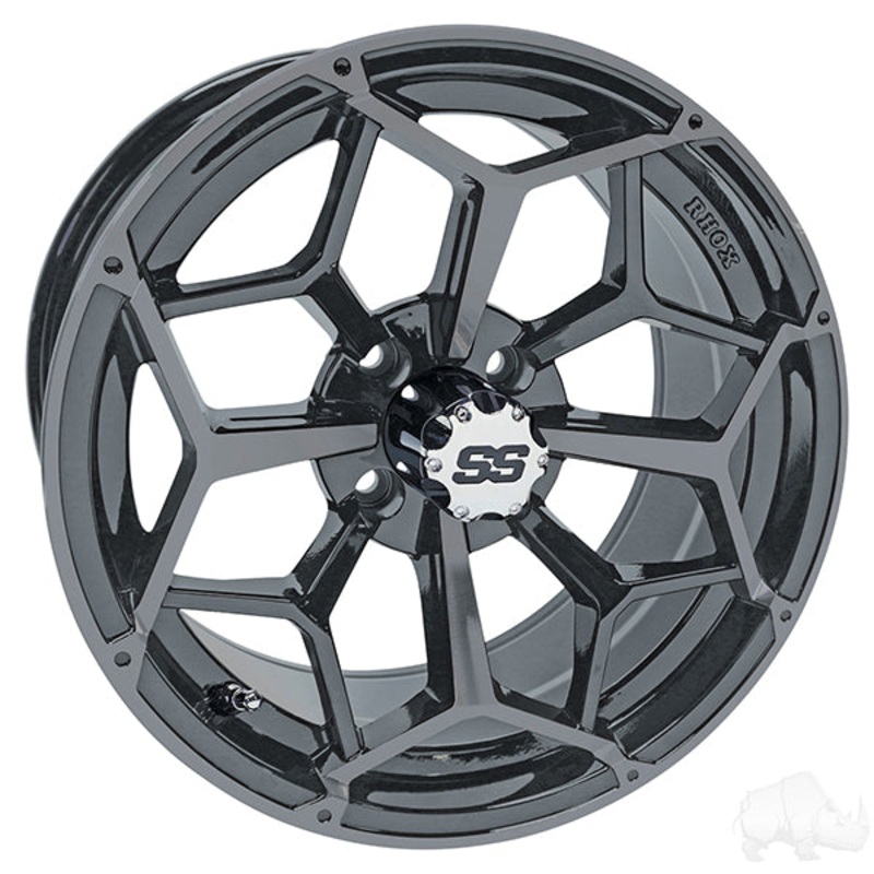 RHOX RX384, Gun Metal, 15×7 ET-25