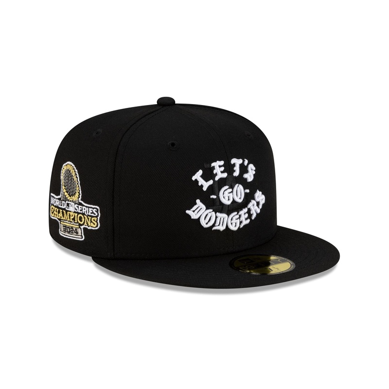 Born x Raised x Los Angeles Dodgers Let’s Go World Series Black 59FIFTY Fitted Hat