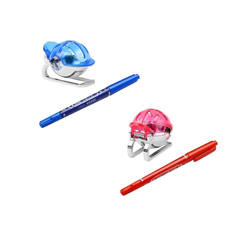 Golf Ball Liner Marker Line Drawing Alignment Tool Blue + Red