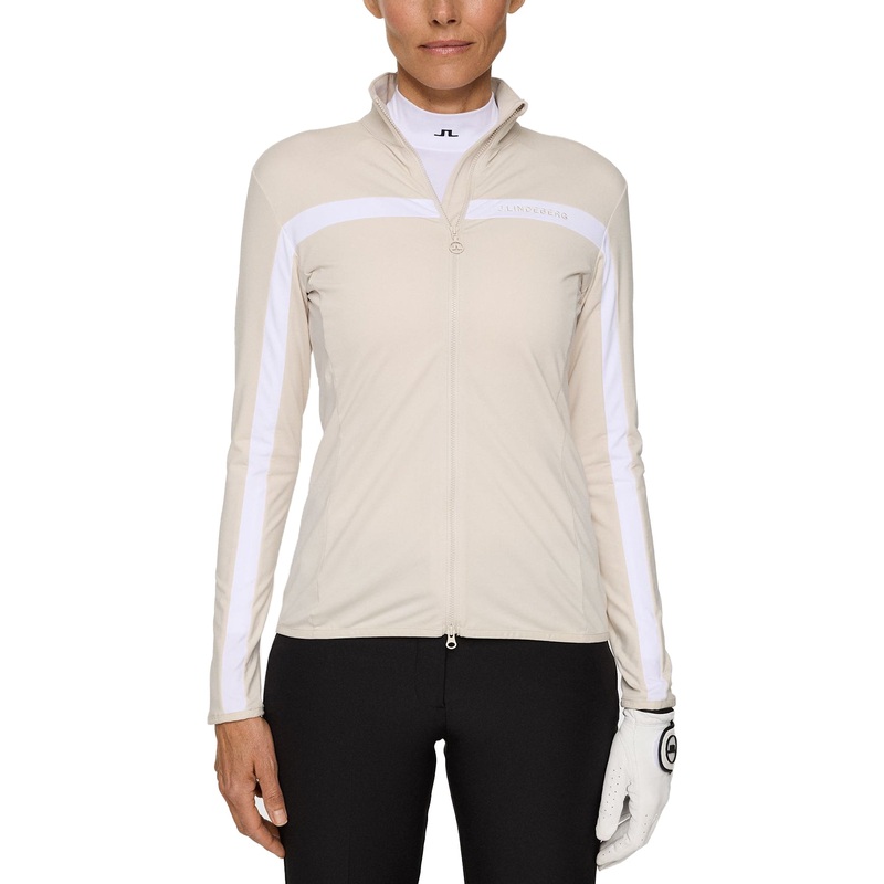 J.Lindeberg Women’s Seasonal Janice Golf Mid Layer – Moonbeam