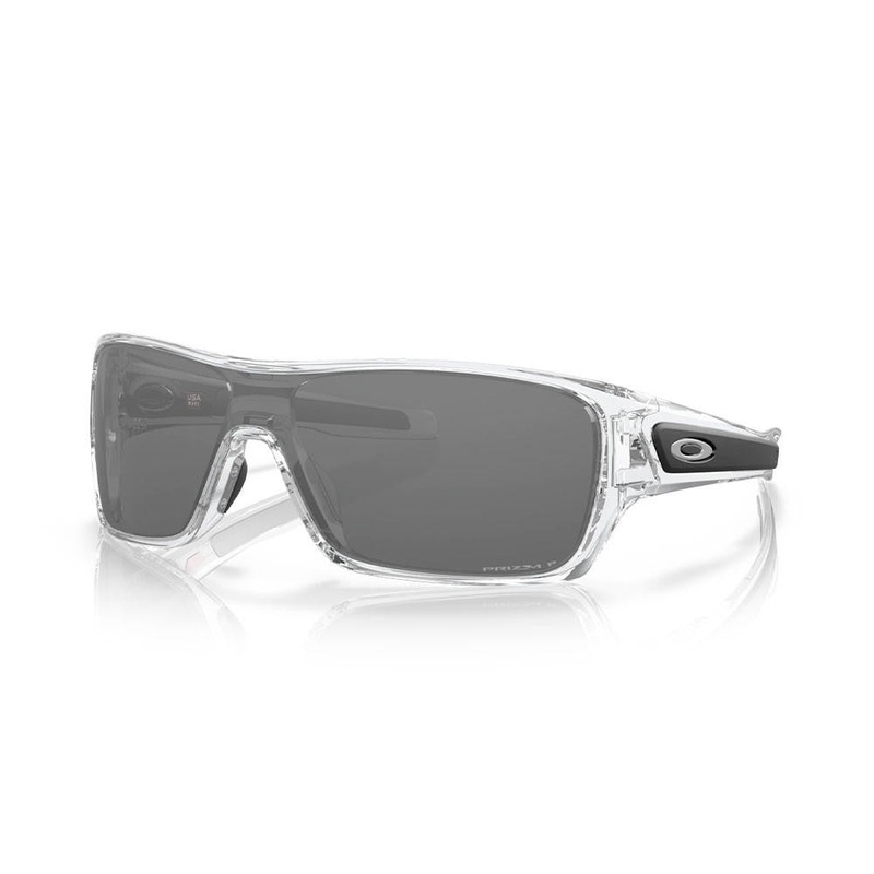 Oakley Turbine Rotor – Polished Clear/Prizm Black Polarized