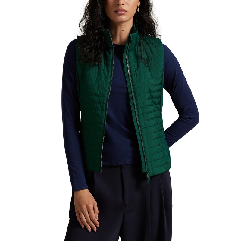 RLX Ralph Lauren Women’s Hybrid Performance Quilted Vest – Hunter Green