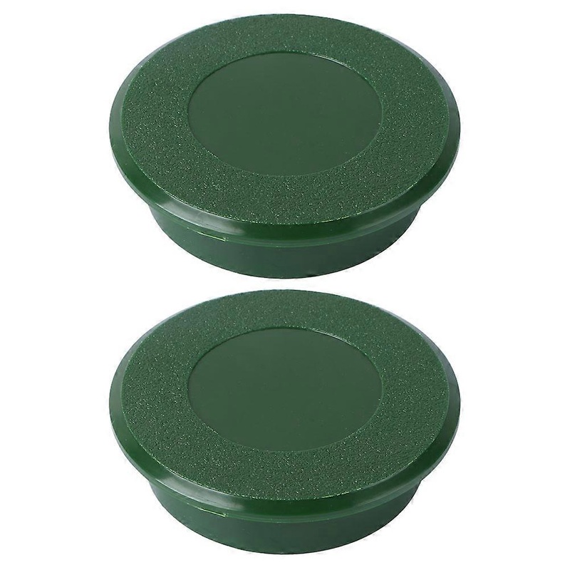 Green Plastic Golf Practice Cup Set for Home Use with 2pcs Hole Cups for Putting Green and