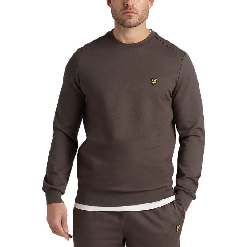 Lyle & Scott Fly Fleece Crew Neck – Graphite